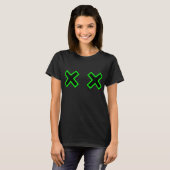 X Itシャツ(電気ライム) Tシャツ (正面フル)