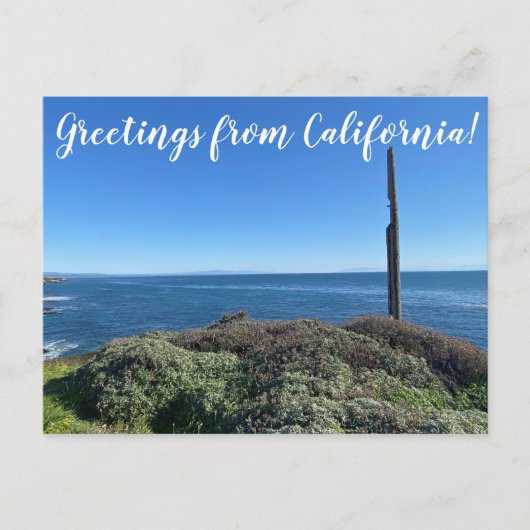 X.ITINERARIES：カリフォルニアからの挨拶 ポストカード (正面)