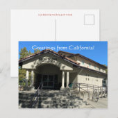 X.ITINERARIES:カリフォルニアからの挨拶! ポストカード (正面/裏面)