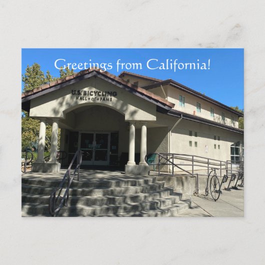 X.ITINERARIES:カリフォルニアからの挨拶! ポストカード (正面)