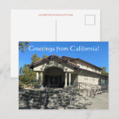 X.ITINERARIES:カリフォルニアからの挨拶!ポストカード ポストカード (正面/裏面)