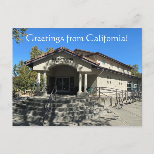 X.ITINERARIES:カリフォルニアからの挨拶!ポストカード ポストカード (正面)