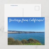X.ITINERARIES：カリフォルニアのはがきからの挨拶 ポストカード (正面/裏面)
