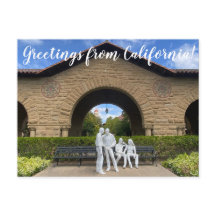 X.ITINERARIES：カリフォルニアのはがきからの挨拶