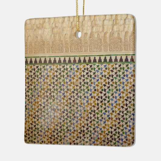 X.ITINERARIES:ムーア方式のテッセレーション セラミックオーナメント (左)