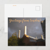 X.ITINERARIES: Greetings from London! ポストカード (正面/裏面)