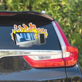 X-Large 14インチx 14インチカットビカスタムニウムシール シール