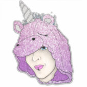 X-Large 14インチx 14インチカットビカスタムニウムシール シール (正面)