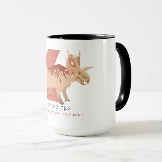 X like Xenoceratops Mug マグカップ (正面右)