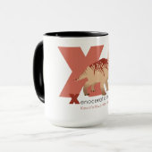 X like Xenoceratops Mug マグカップ (正面左)