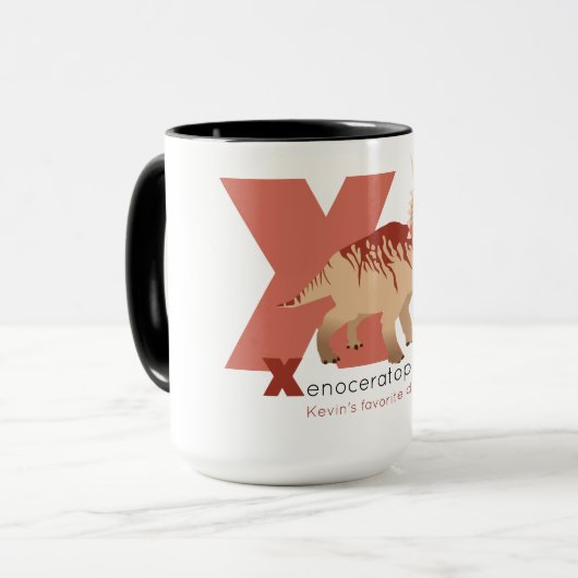 X like Xenoceratops Mug マグカップ (正面左)