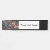 X-Masカラフル文字 サインプレート (正面)