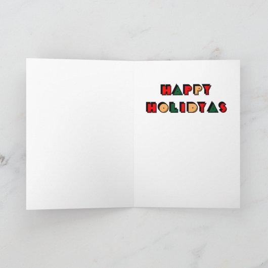 x-mas シーズンカード (内部)