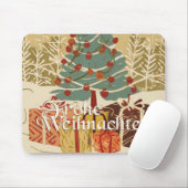 X-Mas Motiv, mit Geschenken unterm Weihnachtsbaum マウスパッド (マウス)