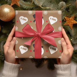 X-maxクリスマスホリデーギフト ラッピングペーパー