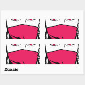 X-O Lina：反乱児 長方形シール (シート)