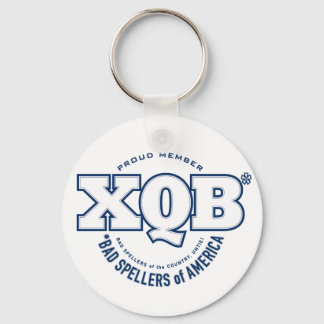 X.Q.B.、アメリカの悪いスペラー。キーホルダー. キーホルダー