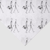 X-Ray Skeleton Tourist Couple 薄葉紙 (詳細)