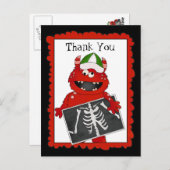 X-ray Techポストカードに感謝 ポストカード (正面/裏面)