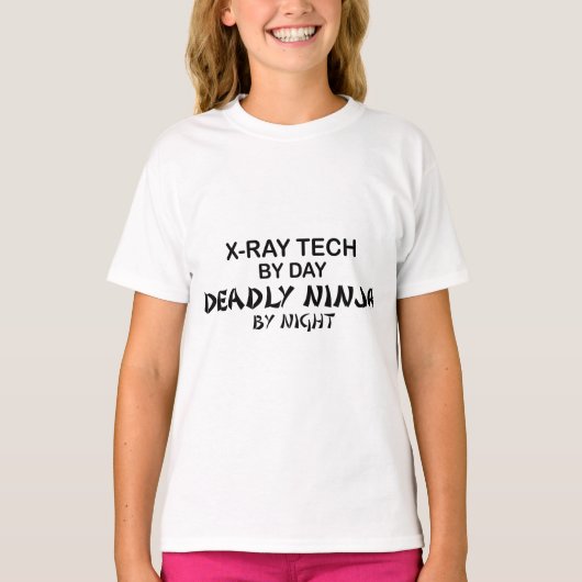 X-Ray Tech致命的忍者 Tシャツ (正面)