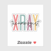 X-ray Tech Radiologic Technologist、X-ray Tech Squa シール (シート)