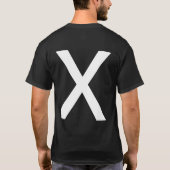X Tシャツ (裏面)