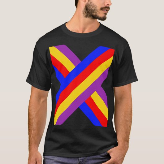 X Tシャツ デザイン (正面)
