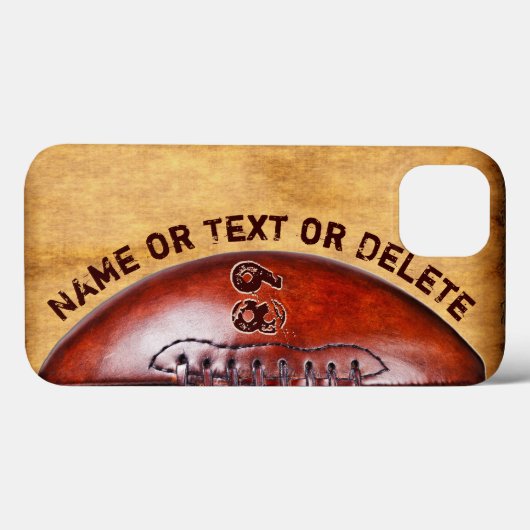 X Tremeタフなパーソナライズされたサッカーの電話ケース Case-Mate iPhoneケース (裏面 (横))