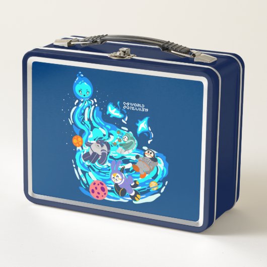 X World Team 319-20250305弁当箱 メタルランチボックス (正面)