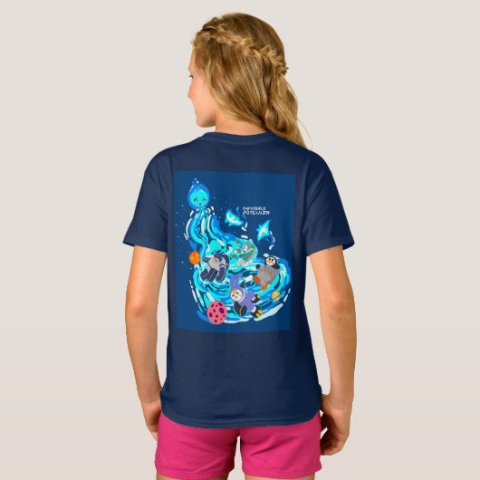 X World Team 319-20250305 Kids Basic Tシャツ (裏面フル)