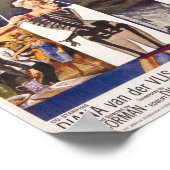 X、X線の目の男 – Sci-Fiヴィンテージ ポスター (角)