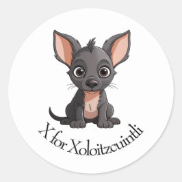 X （Xoloitzcuintliの場合） ラウンドシール