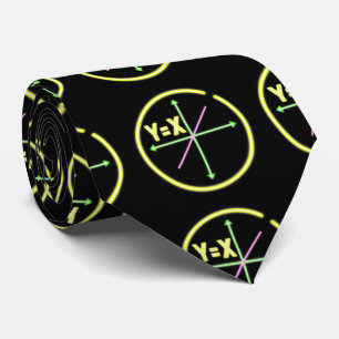 X=Yライナーの数式ギーク ネクタイ