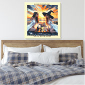 XADREZ FEMININO - Impressão em tela キャンバスプリント (インサイチュ (寝室))