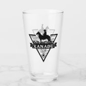 Xanaduガラス タンブラーグラス (裏面)