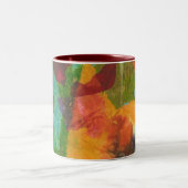 xaNdeRのコラージュのマグ ツートーンマグカップ (中央)