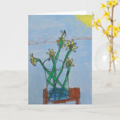 Xander カード (黄色い花)