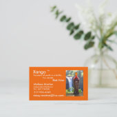 Xangoの健康 名刺 (スタンド正面)