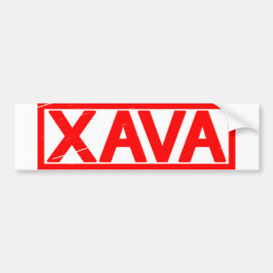Xavaスタンプ バンパーステッカー