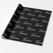 Xavier Vorname Name edles Geschenkpapier Papier ラッピングペーパー (アンロールド)