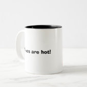 xBのマグ"勇敢で小さいトースター" ツートーンマグカップ (正面左)