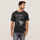 Xb-70ヴァルキリー Tシャツ (正面フル)