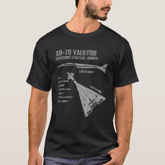 Xb-70ヴァルキリー Tシャツ (正面)