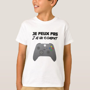 Xboxのゲームとの戦いにジョイスティックを使えない Tシャツ
