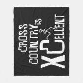 XCクロスカントリー走のXCartider © フリースブランケット (正面)