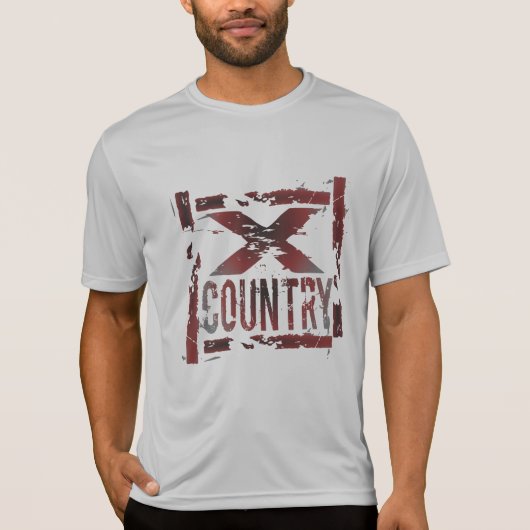 XCクロス・カントリーのランナー Tシャツ (正面)
