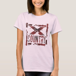 XCクロス・カントリーのランナー Tシャツ