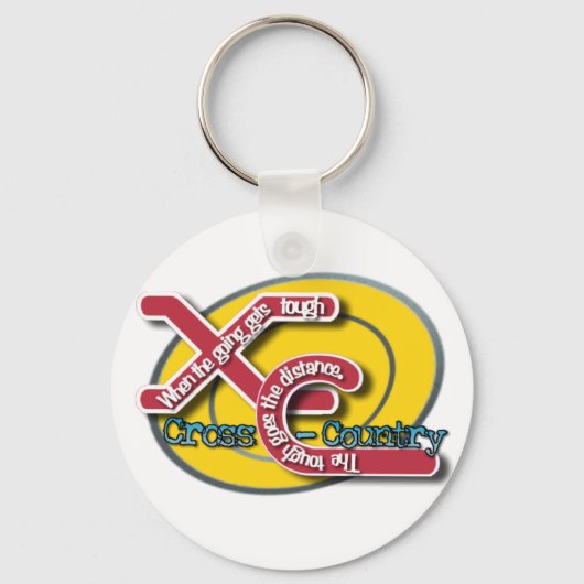 XCタフモットクロスカントリー キーホルダー (正面)