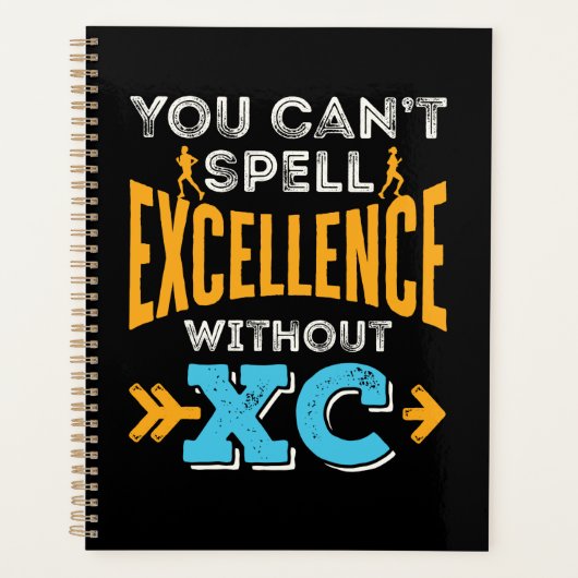XC走の走 プランナー手帳 (正面)