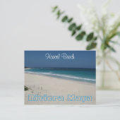 Xcacelのビーチ ポストカード (スタンド正面)